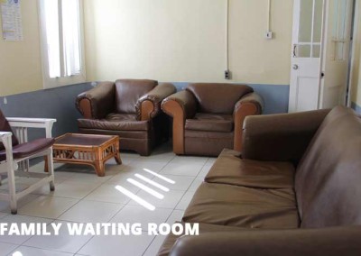 Family waiting room